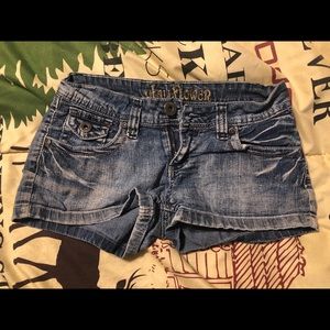 Jean shorts